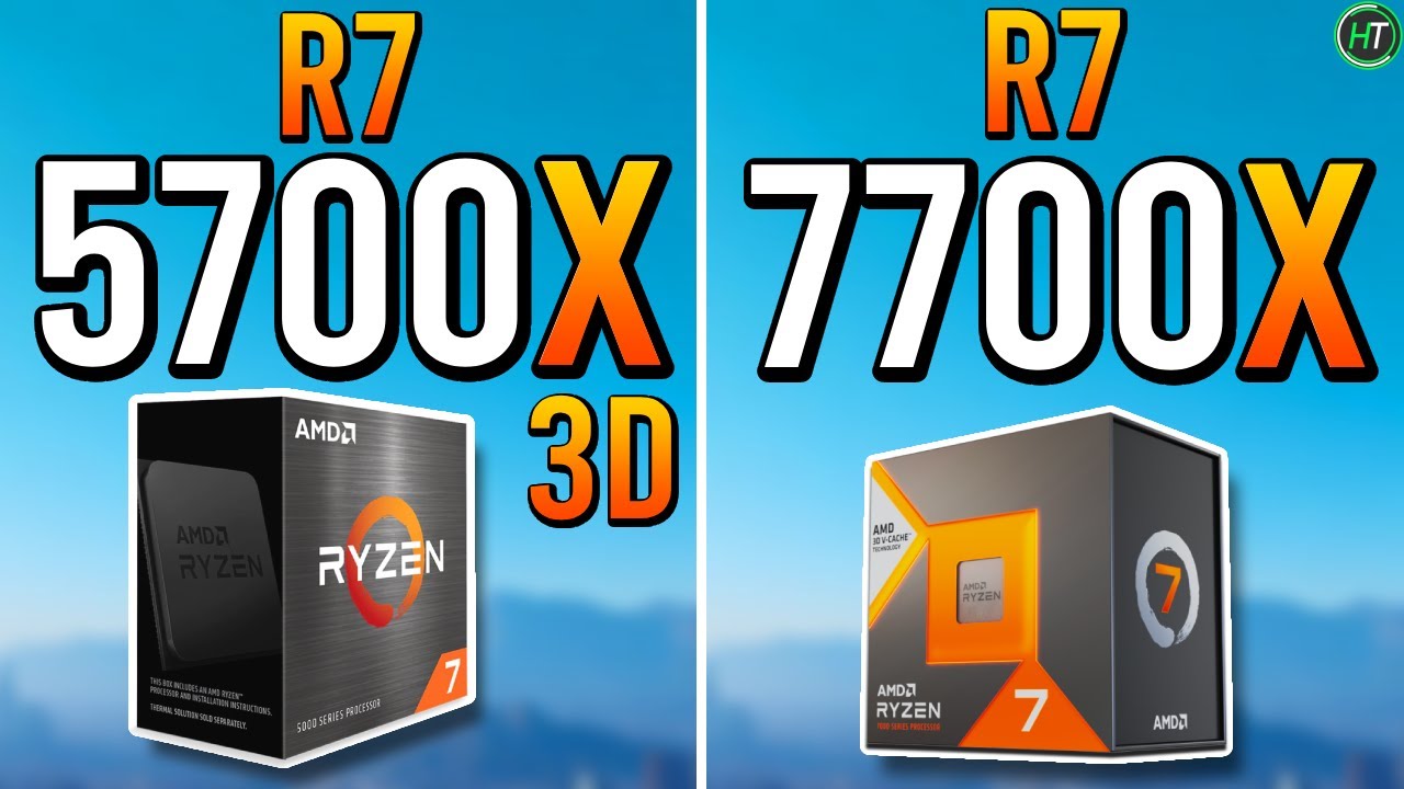 R7 5700X3D vs R7 7700X - Huge Difference Or Not?! - YouTube