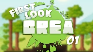 Crea | First Look #1 - BASIC SURVIVAL & OILY ENCOUNTERS! (Sandbox Survival Game)