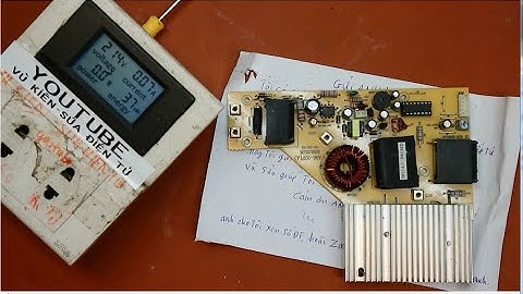 Hướng dẫn sửa nguồn bếp từ.Cho người không chuyên!