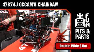 47874J Occam's Chainsaw | Pits &amp; Parts | V5RC Push Back Robot