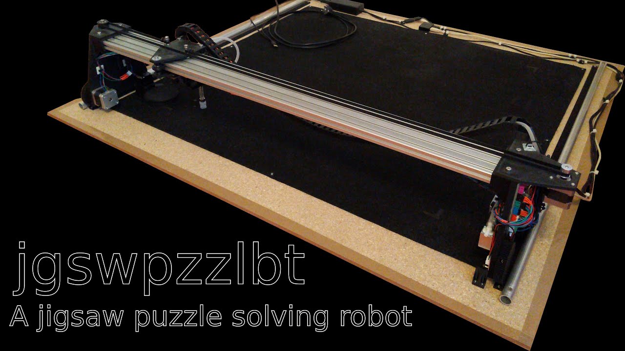 jgswpzzlbt - A jigsaw puzzle solving robot - YouTube