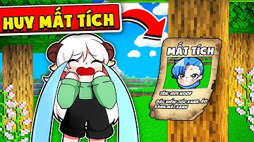 HUY NOOB MẤT TÍCH THỬ LÒNG SINH TỐ TRONG MINECRAFT*HUY TROLL SINH TỐ BẰNG CĂN HẦM BẪY SIÊU VIP 🤣😂