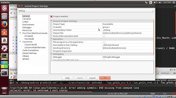 Demo of C++ wxWidgets using wxGrid on Ubuntu Linux
