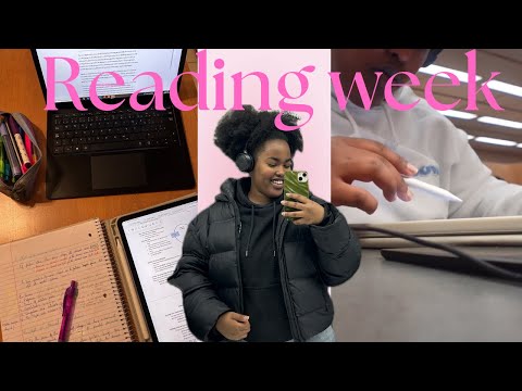 Reading week | MTL for a week, shopping , cooking & more