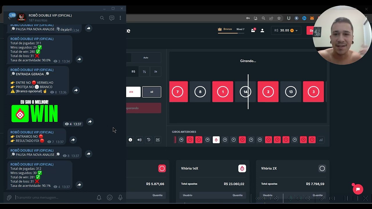 COMPREI e TESTEI AO VIVO o NOVO Robô da Blaze MAIS BARATO e MAIS ASSERTIVO de 2023! [Robô Double]