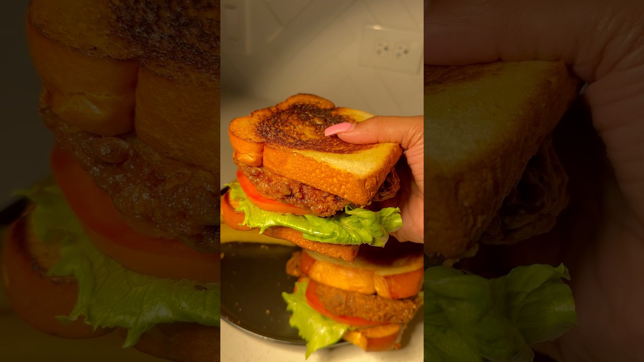 Fried pork chop sandwiches 🥪