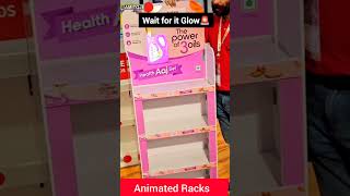 LED Retail Display Rack with Sequential Lighting | Watch It Glow 😳