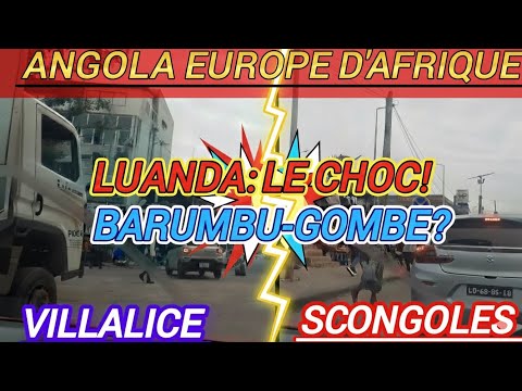 EYINDI WENZE YABA CONGOLAIS NA LUANDA GOMBE NA VILLALICE YA LUANDA NINI ELEKI KITOKO