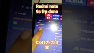redmi note 9s frp done#frp_unlock #smartphone #haveitoldyoulatelythatiloveyou mk gsm