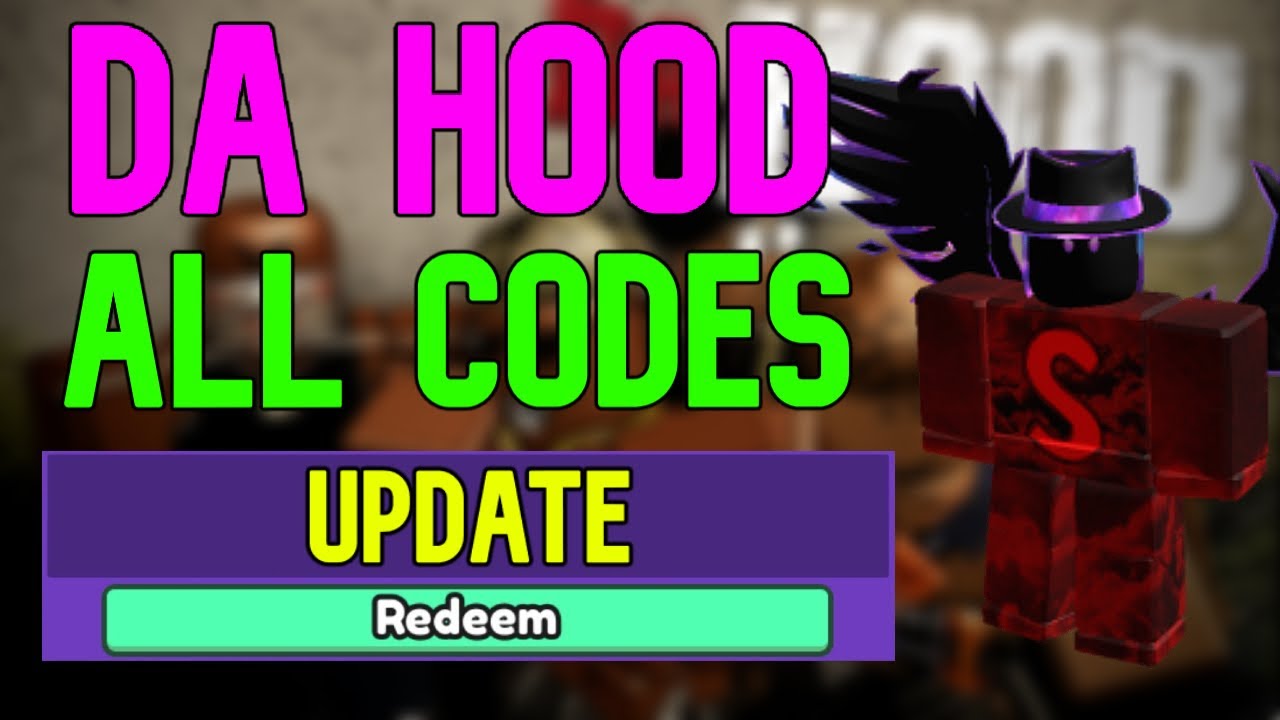ALL Da Hood CODES Roblox Da Hood Codes (July 2023) YouTube