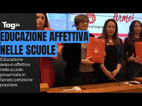 Educazione sessuo-affettiva nelle scuole: presentata in Senato petizione popolare