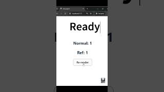 React Interview Q13: useRef vs Normal Variable! 🤔💻 #reactinterview #coding #devshorts