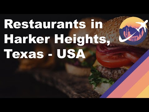 Restaurants in Harker Heights, Texas - USA