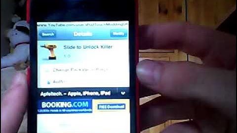 cydia must have tweak - change slide to unlock text