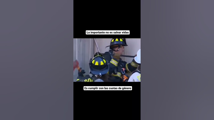 BOMBEROS Y LA IGUALDAD!!!