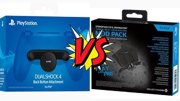 NEW PS4 Back Button VS StrikerPack FPS Dominator