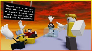 Roblox Slap Battles In A Nutshell Tournament Mayhem