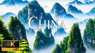 FLYING OVER CHINA (4K Video UHD) - Soothing Piano Music With Beautiful Nature Film For Relaxation