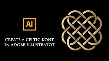 How to create a Celtic Knot in Illustrator | Celtic Design | Celtic Icon | Illustrator Tutorial