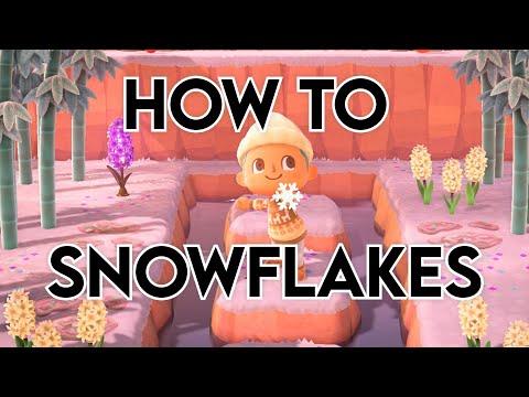 HOW to get Snowflakes EASY | Animal Crossing New Horizons