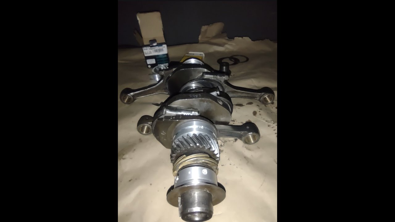 Vw Fusca 1973 - 1600cc - Parte 02- Inicio da  Montagem - Bielas 1 mm - Ajuste folga do motor