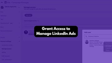 Grant Access to Manage LinkedIn Ads