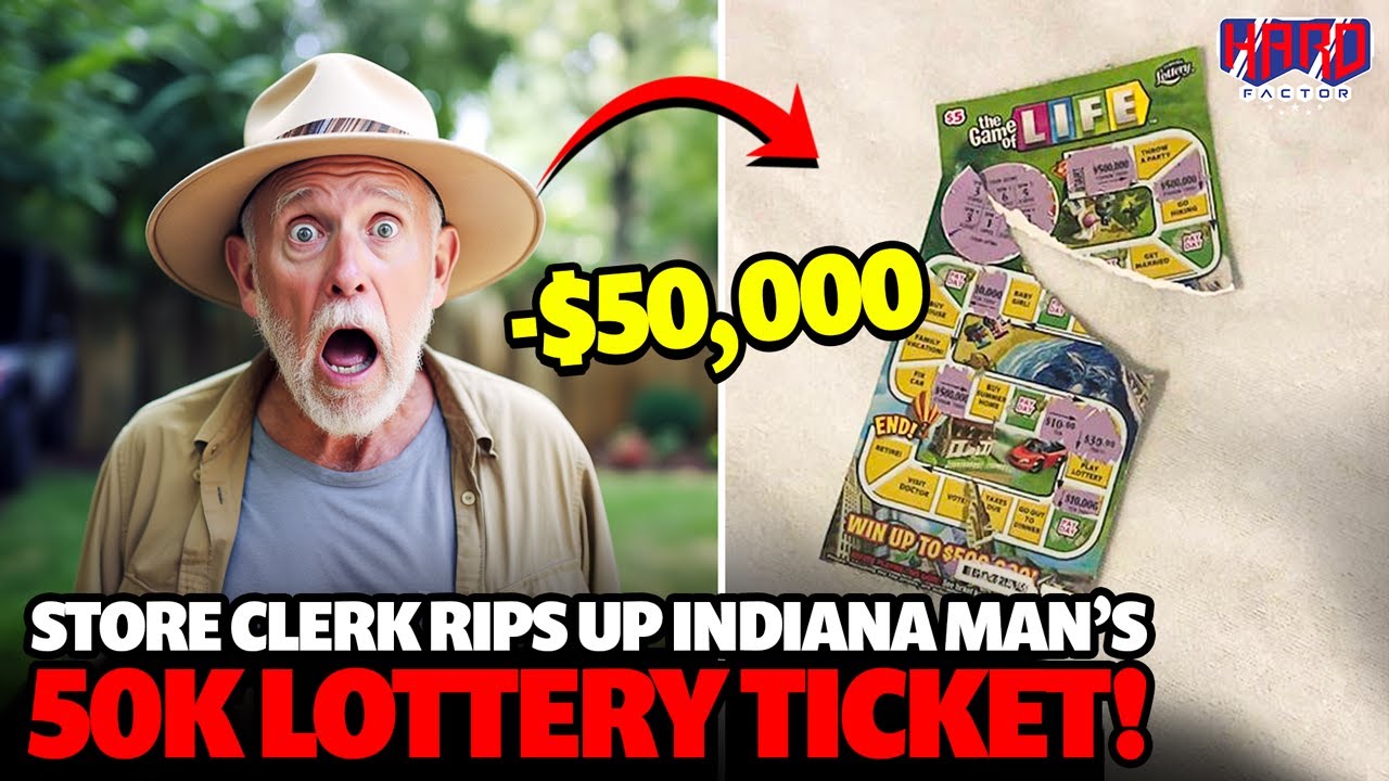 Indiana Man Wins 50K In Lottery, But Has Ticket Torn Up By Store Clerk