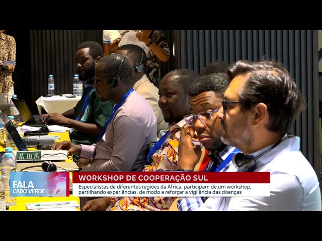 Workshop de cooperação Sul | Fala Cabo Verde