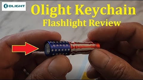 Olight i3E EOS Keychain flashlight review ($12.99)