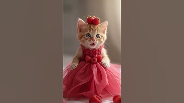Thumbnail of Cute kitten sing🥰
