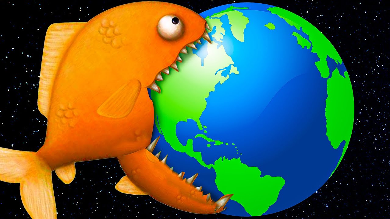 السمكة اللي تاكل كل شيء - بتاكل العالم - Tasty Blue