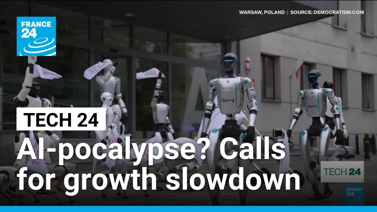 AI-pocalypse? Tech leaders, politicians clash over development slowdown • FRANCE 24 English