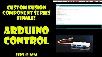 Series Finale!  Arduino Connection to our AutoDesk Fusion 360 Custom Component and Circuit board