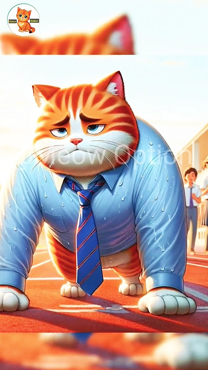 Gym Of Meow 😺#cat #kitten #cute #ai #meowoption #gym