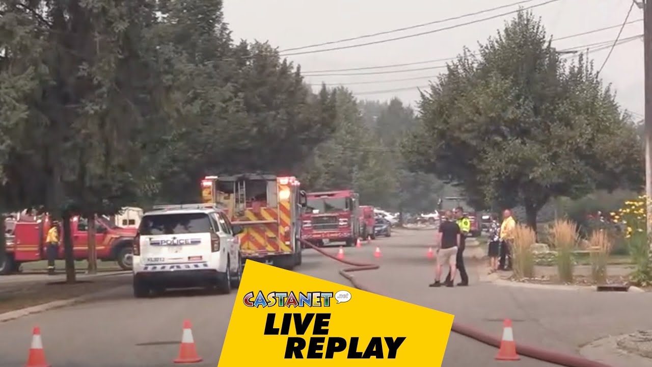 Live replay: Mission Creek fire