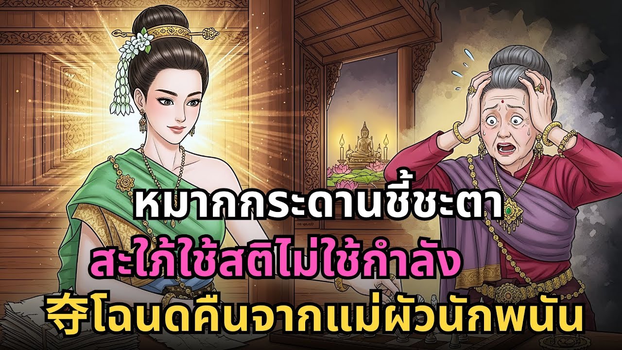 🔴 กระดานหมากชะตา สะใภ้ใช้ไหวพริบ夺โฉนดคืนจากแม่สามีติดพนัน ♟️💥