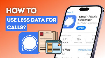 How to use less data for calls in Signal?