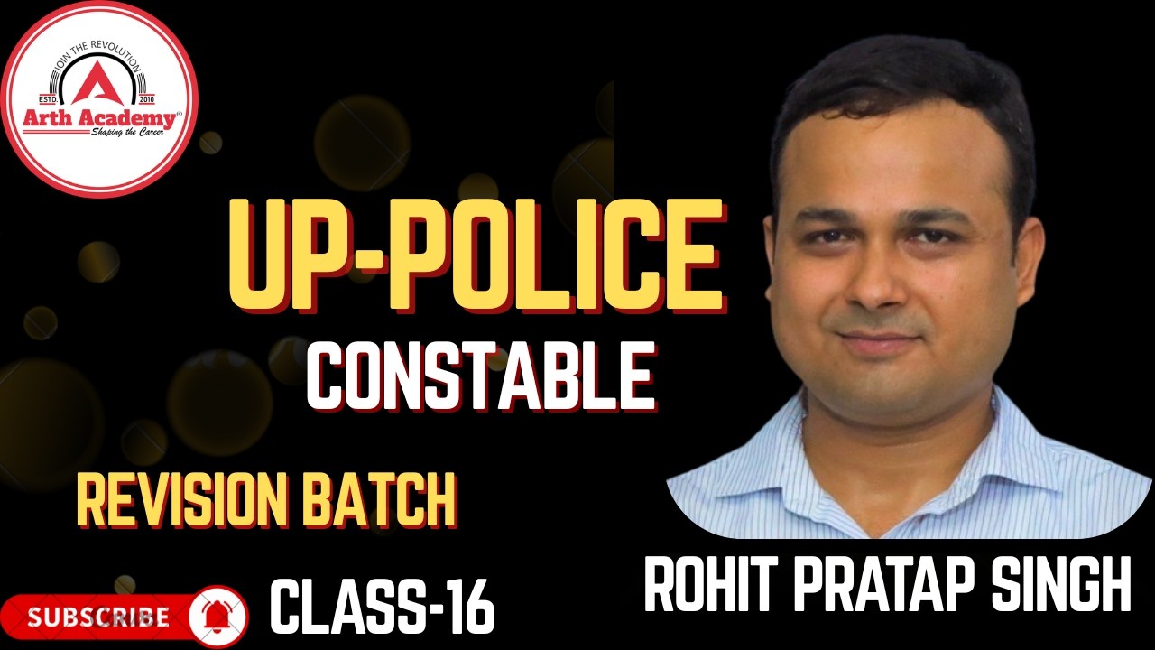UP Constable Class 16 | Maths Basics FREE | TET & Super TET | Rohit Sir | Arth Academy |  #maths
