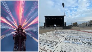 The Stage is set for the Blackpool Illuminations Switch On
