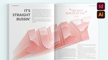 How to make this EASY INFINITE LETTER Layout | InDesign Layouts, Episode 18