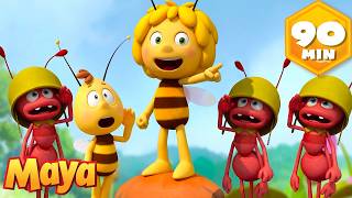 Maya Leidt Het Mierenleger  Maya De Bij  Volledige Afleveringen  Kinderseries