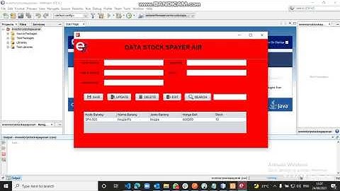 Perancangan sistem Inventory spare part sprayer air pada CV. echo Berbasis java