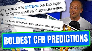 BOLDEST College Football Predictions: Part 8 (Late Kick Cut)