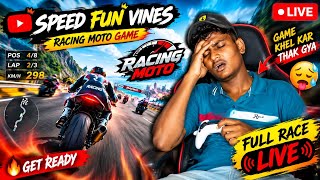 🏍️ RACING MOTO GAME LIVE 🔥 | Aaj Race Jeetunga Ya Haar Jaunga? 😱 | Speed Fun Vines screenshot 1