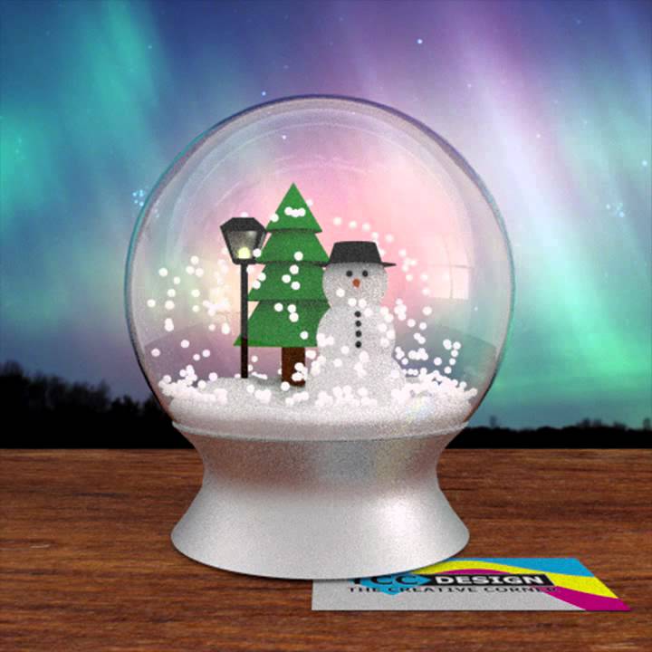Snow Globe Animation YouTube