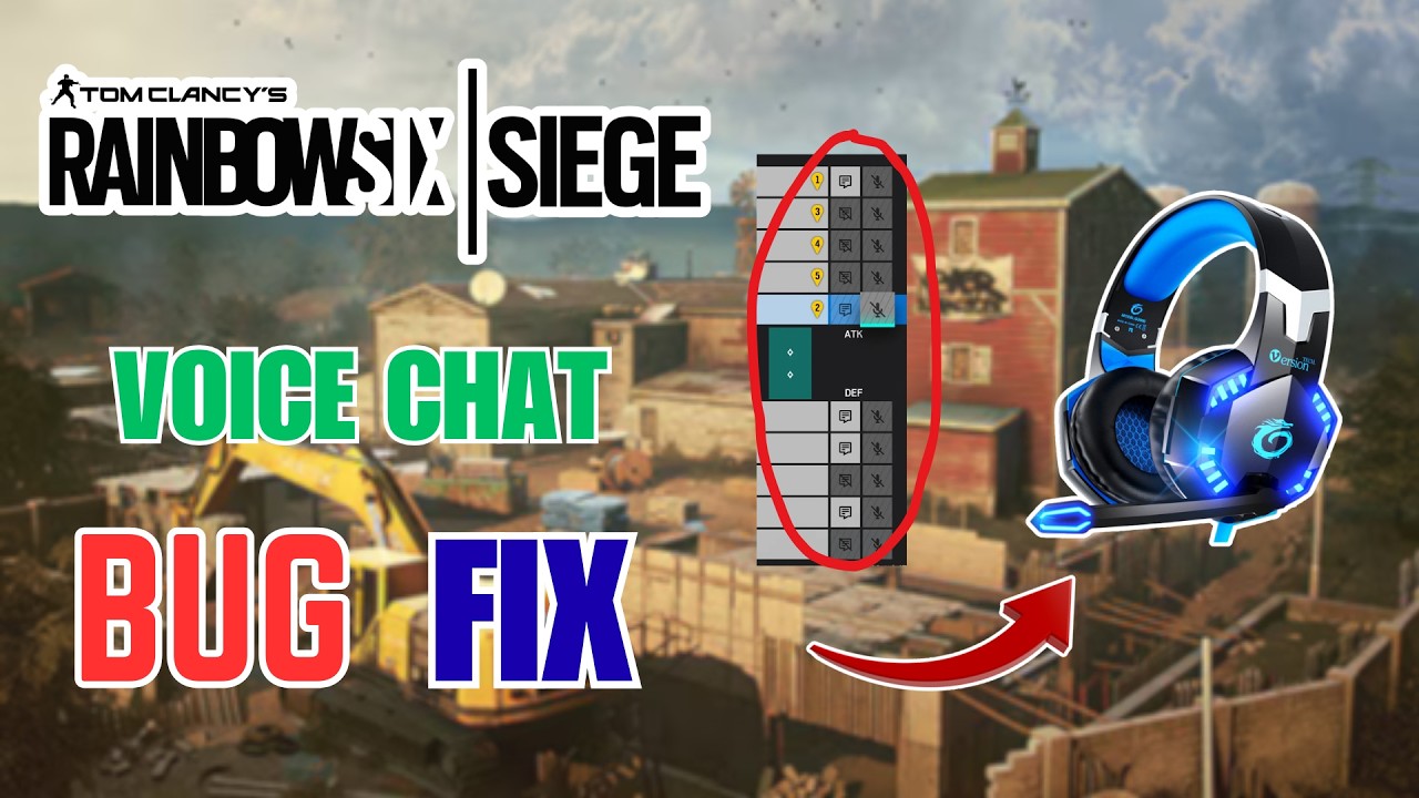 Dev R6 Chat R6 Siege Voice Chat Bug Fix! (Y10S4) - YouTube