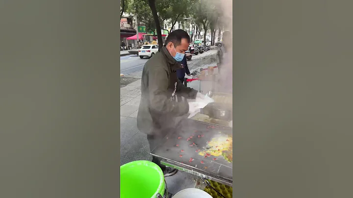 Mainland Chinese street snacks live broadcast
