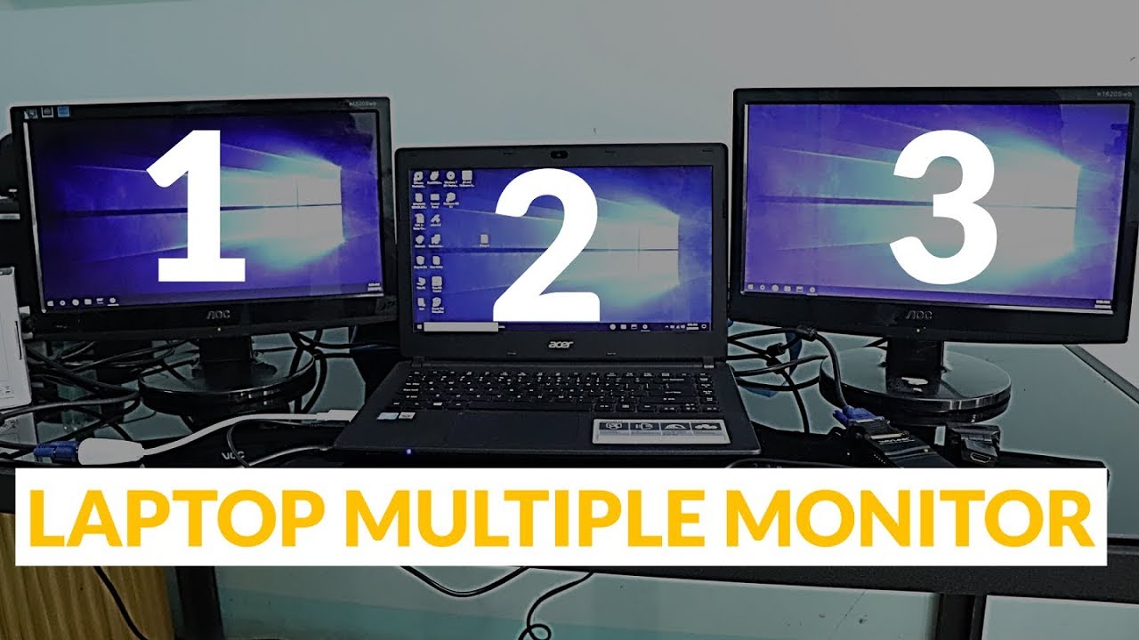 setting up multiple monitors