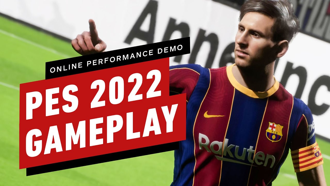 PES 2022 Online Performance Test Demo Gameplay