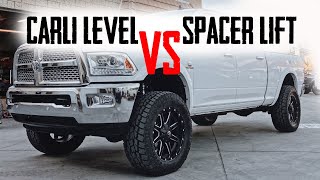 Spacer level vs Carli Level — Why Your Spacer Lift Sucks!